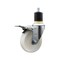 Service Caster 4'' Nylon Swivel 1-7/8'' Expanding Stem Caster Total Lock Brake SCC-EXTTL20S414-NYS-178 - alternate 1